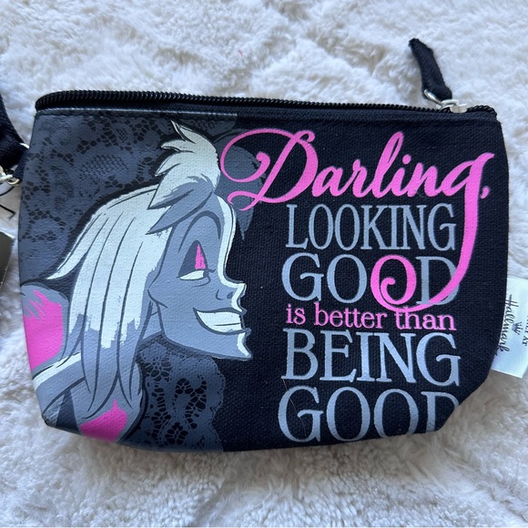 Hallmark X Disney | Darling Looking Good Is Better Than Being Good Makeup Case - Picture 4 of 10